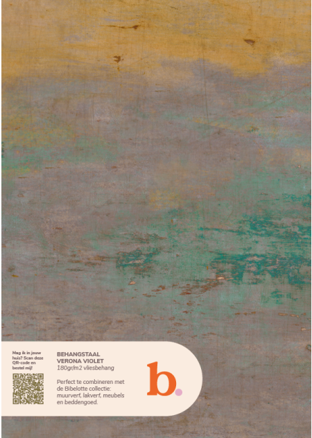 Verona violet behangstaal