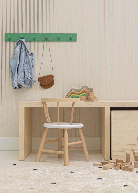 Kinderstoeltje Nora white wash